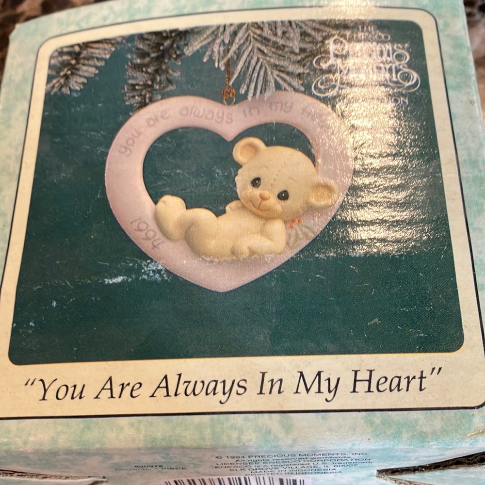 You are always in my heart ornament